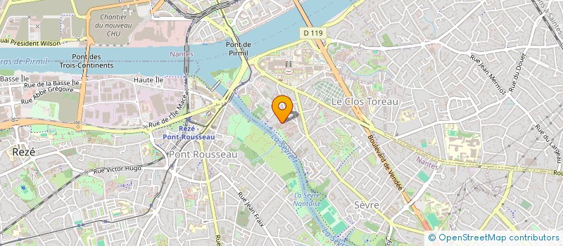 localisation de l'entreprise VERT ZINC à NANTES