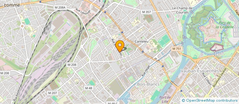 localisation de l'entreprise VERTA à LILLE