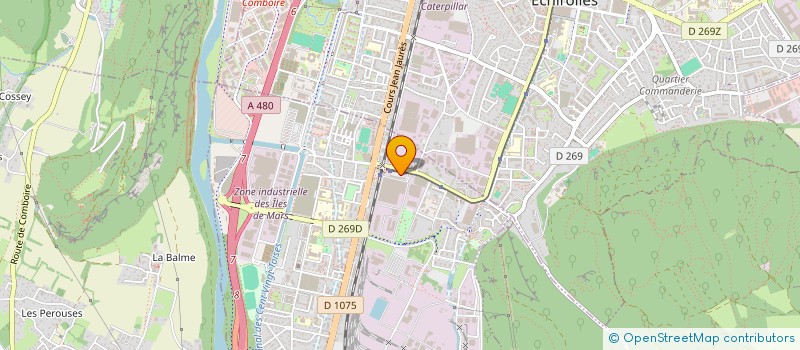 localisation de l'entreprise VERTACO à GRENOBLE