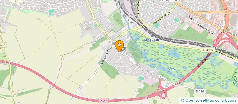 localisation de l'entreprise VERTAIA ENERGIE  CAGNY