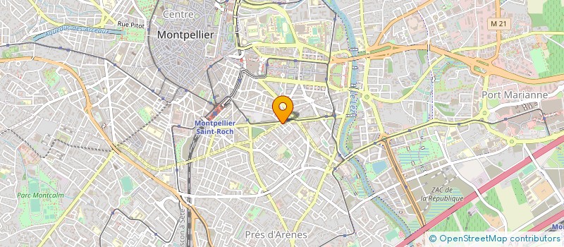localisation de l'entreprise VERTBAR à MONTPELLIER