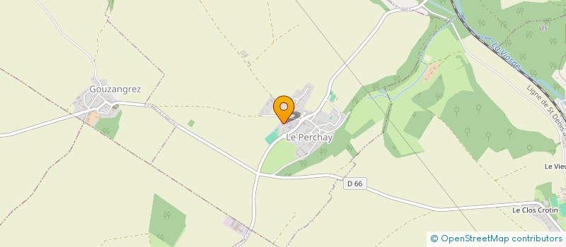 localisation de l'entreprise VERTBATIM  LE PERCHAY