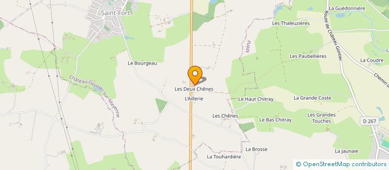 localisation de l'entreprise VERTE CAMPAGNE à SAINT FORT