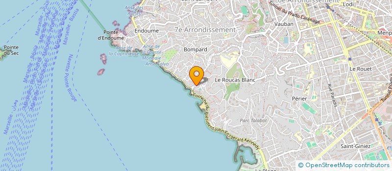 localisation de l'entreprise VERTE PROVENCE à MARSEILLE