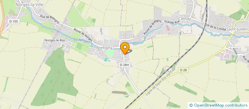 localisation de l'entreprise VERTE RENAISSANCE  BRETIGNY