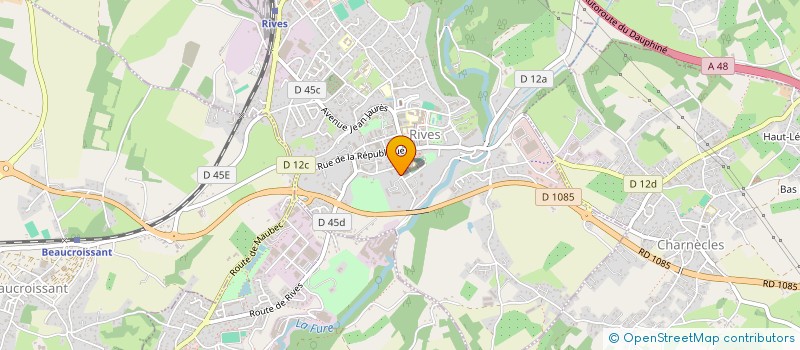 localisation de l'entreprise VERTE TIGE ET/OU VERTIGE  RIVES