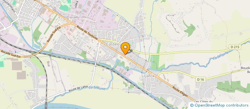 localisation de l'entreprise VERTECH  LAFOX