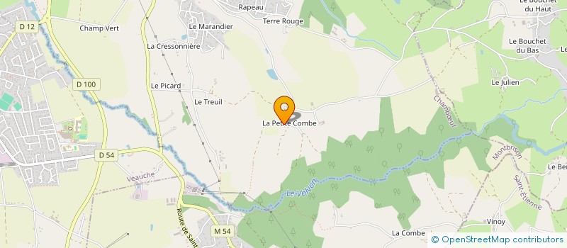 localisation de l'entreprise VERTEK  CHAMBUF