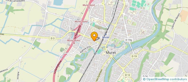 localisation de l'entreprise VERTENER à MURET