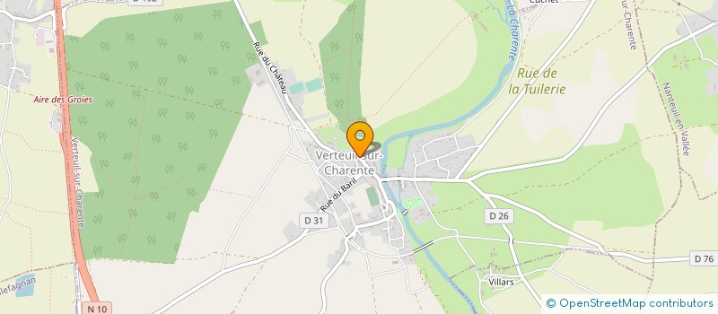 localisation de l'entreprise VERTEUIL HISTORIQUE PATRIMOINE à VERTEUIL-SUR-CHARENTE