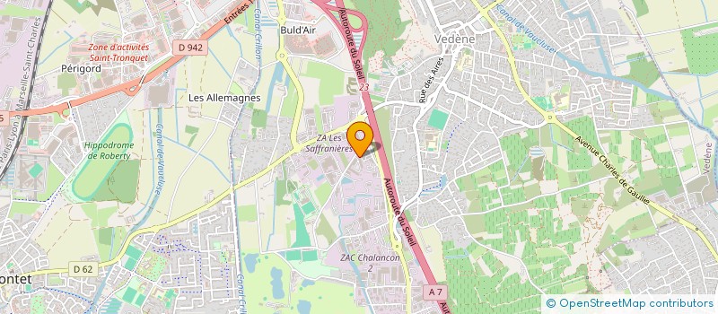 localisation de l'entreprise VERTEX 3.0  VEDENE