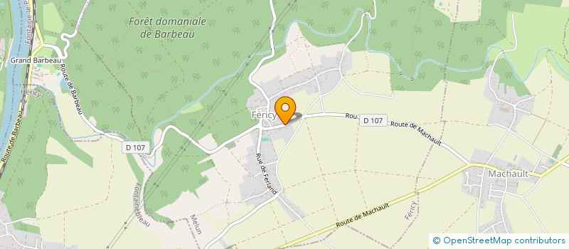 localisation de l'entreprise VERTEX PHL  FERICY