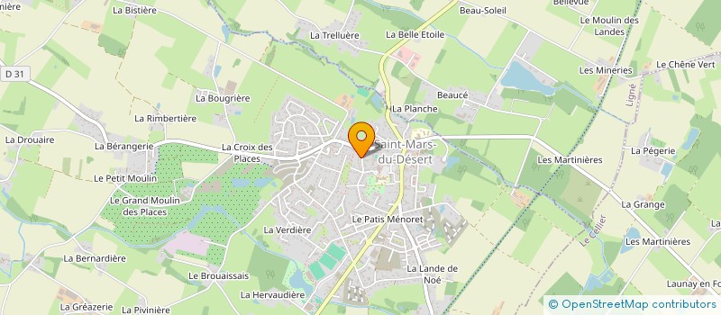 localisation de l'entreprise VERTI'QUAL  SAINT-MARS-DU-DESERT