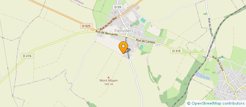 localisation de l'entreprise VERTIBOIS  FIENVILLERS