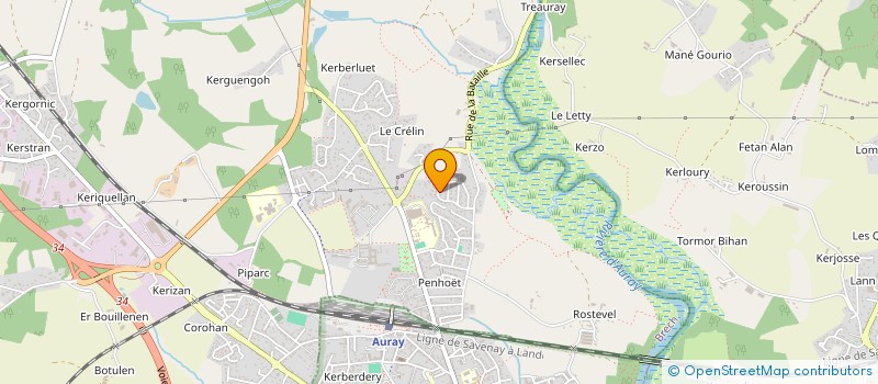 localisation de l'entreprise VERTICAL 56 SERVICES  BRECH