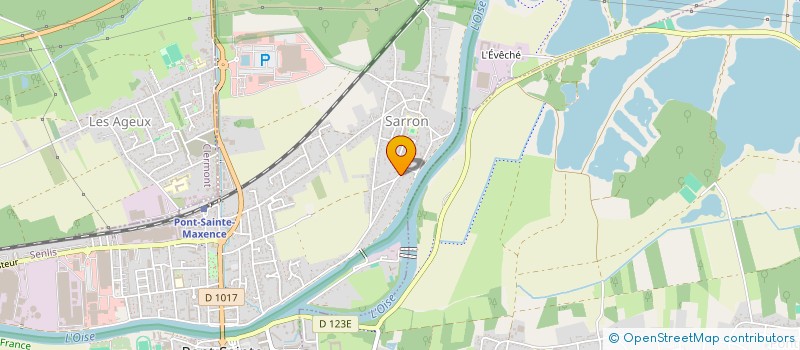 localisation de l'entreprise VERTICAL  PONT-SAINTE-MAXENCE