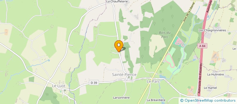 localisation de l'entreprise VERTICAL BLOC  LE PARC