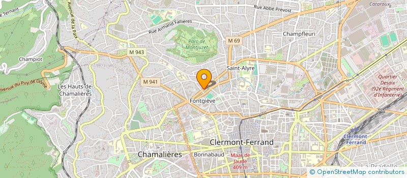 localisation de l'entreprise VERTICAL COMPAGNIE  CULHAT