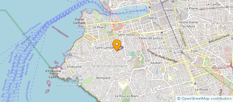 localisation de l'entreprise VERTICAL LOOPING (STAR)  MARSEILLE
