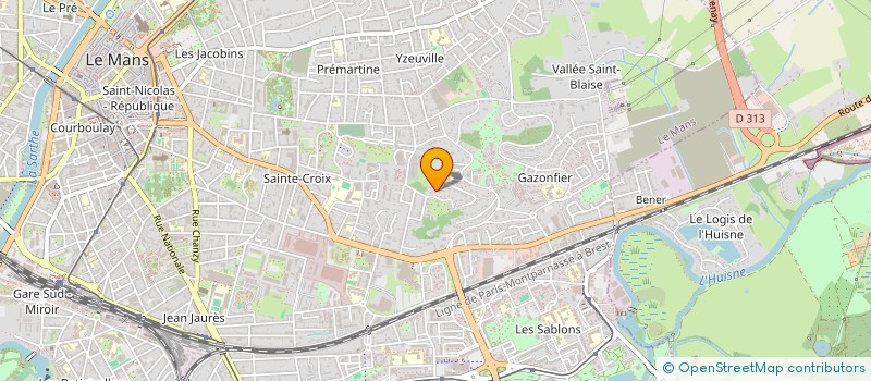 localisation de l'entreprise VERTICAL MANS  LE MANS
