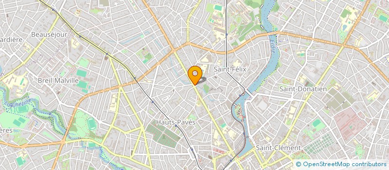 localisation de l'entreprise VERTICAL TECH à NANTES