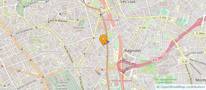 localisation de l'entreprise VERTICALE 12  PARIS