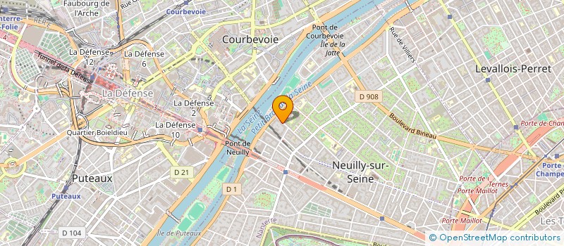 localisation de l'entreprise VERTICALE à NEUILLY-SUR-SEINE