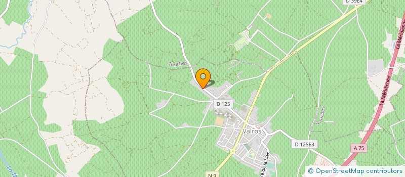 localisation de l'entreprise VERTICCIONE  VALROS