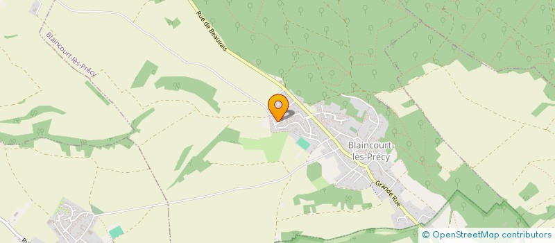 localisation de l'entreprise VERTICLEAN  BLAINCOURT-LES-PRECY