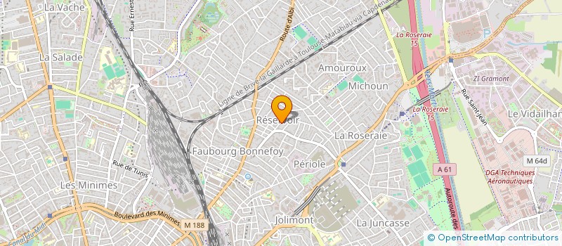 localisation de l'entreprise VERTIG'IN O à TOULOUSE