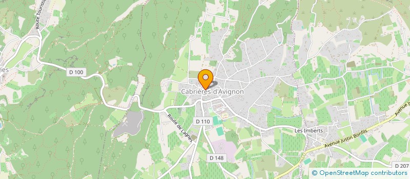 localisation de l'entreprise VERTIGE à CABRIERES-D'AVIGNON