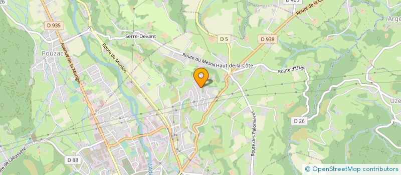 localisation de l'entreprise VERTIGE DE L'ADOUR à BAGNERES-DE-BIGORRE