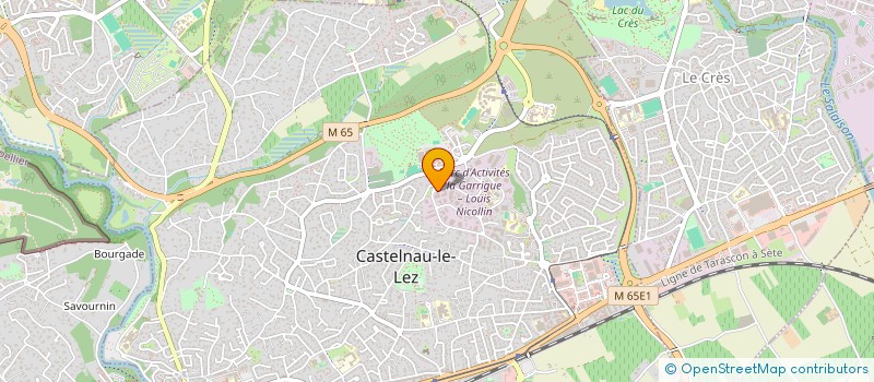 localisation de l'entreprise VERTIGE EURL à CASTELNAU-LE-LEZ