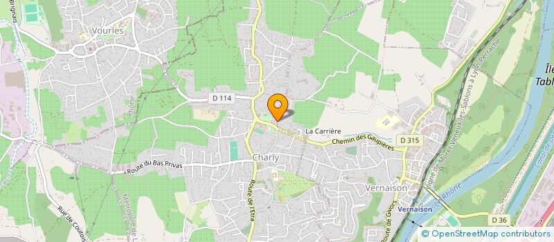 localisation de l'entreprise VERTIGE PATRIMOINE  CHARLY