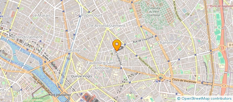 localisation de l'entreprise VERTIGES  PARIS