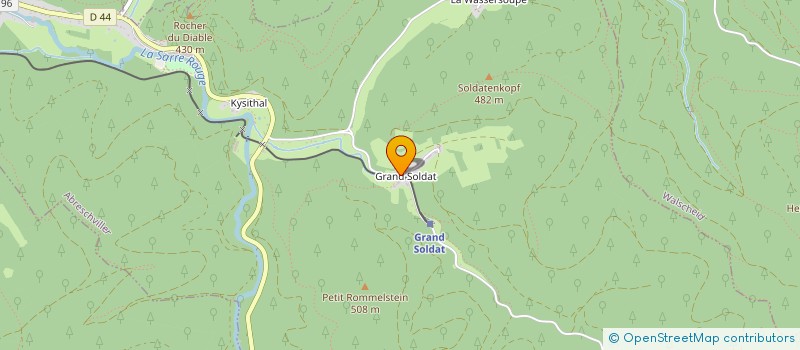 localisation de l'entreprise VERTIGO  ABRESCHVILLER