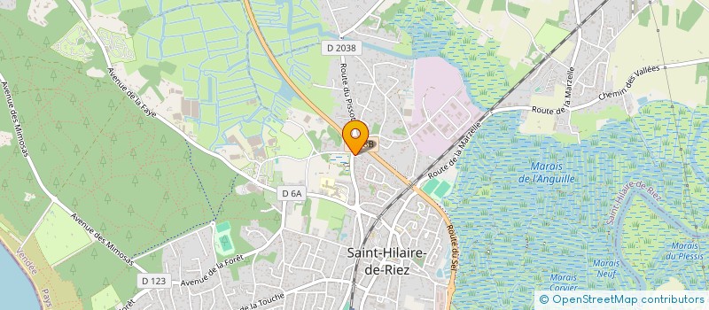 localisation de l'entreprise VERTIGO à SAINT-HILAIRE-DE-RIEZ