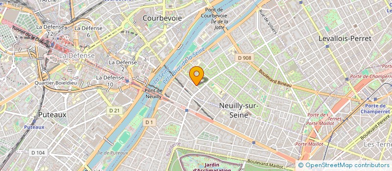 localisation de l'entreprise VERTIGO PARIS à NEUILLY-SUR-SEINE