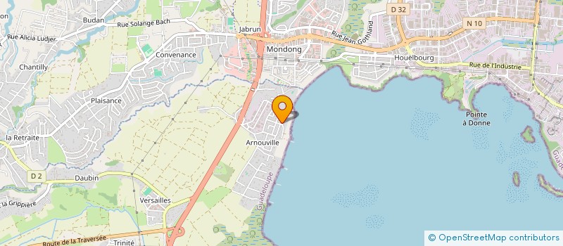 localisation de l'entreprise VERTIGO SERVICES  PETIT-BOURG