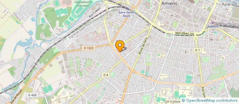 localisation de l'entreprise VERTIGO STORE à AMIENS