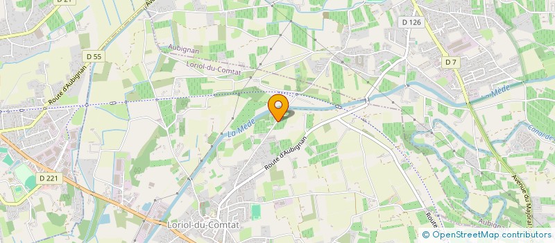 localisation de l'entreprise VERTIK à LORIOL-DU-COMTAT