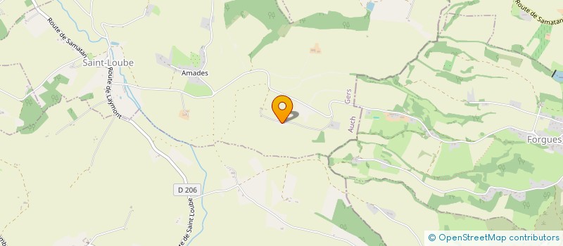 localisation de l'entreprise VERTIKAL RACING  SAINT-LOUBE