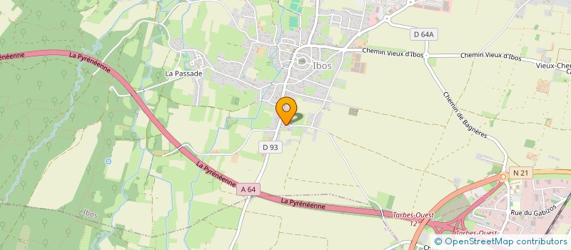 localisation de l'entreprise VERTILT  IBOS