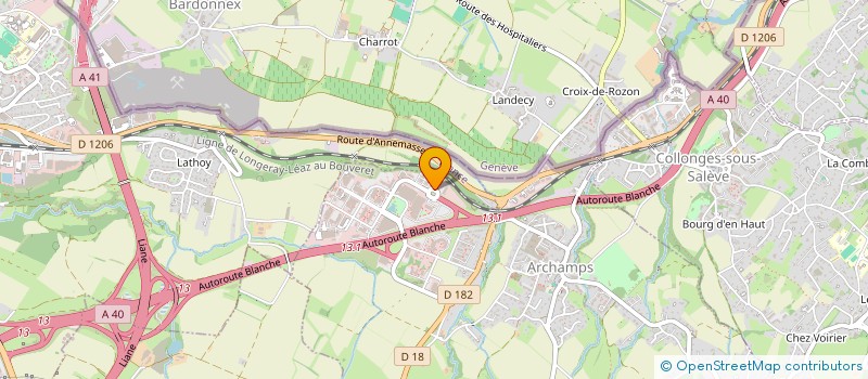 localisation de l'entreprise VERTIM PROMOTION à ARCHAMPS
