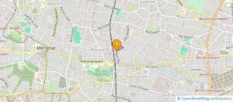 localisation de l'entreprise VERTINE  BORDEAUX