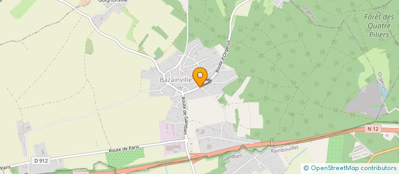 localisation de l'entreprise VERTINO PAYSAGES à BAZAINVILLE