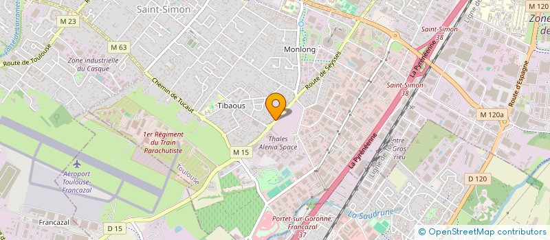 localisation de l'entreprise VERTISOURCE  TOULOUSE