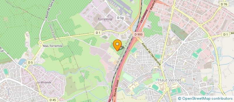 localisation de l'entreprise VERTISSIME à PERPIGNAN