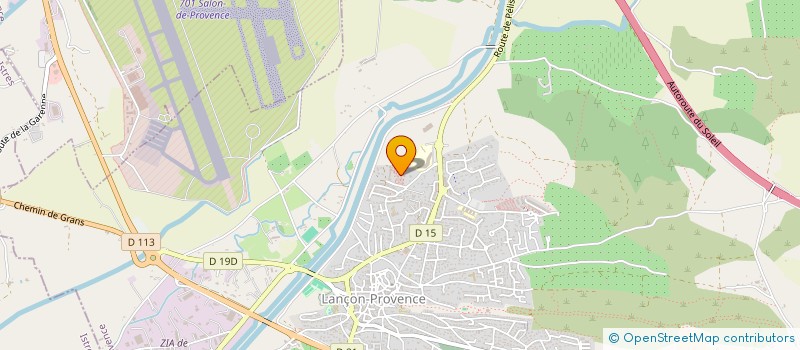 localisation de l'entreprise VERTISUD  LANCON-PROVENCE