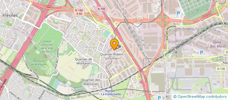 localisation de l'entreprise VERTIV FRANCE  RUNGIS